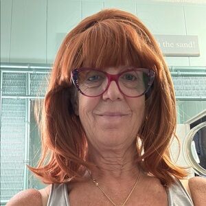 Red Bouffant 1960s style